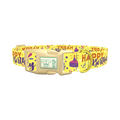 Birthday Cake Dog Collar - plastic gold