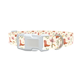 Western Hat Stars Dog Collar - plastic gold