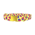 Strawberry Fruit Dog Collar - metal gold