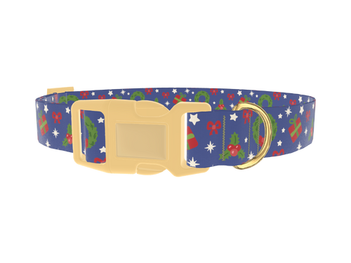 Christmas Wreath Dog Collar