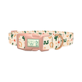 Desert Sunset Dog Collar - plastic rose gold