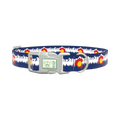 Colorado Forest Dog Collar - plastic silver