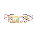 Patriotic Star Dog Collar - plastic gold