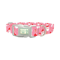 Christmas Santa Dog Collar - plastic silver