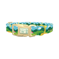 Landscape Hills Dog Collar - plastic gold