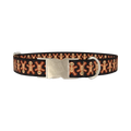 Gothic Gingerbread Dog Collar - metal silver