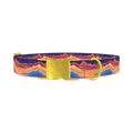 Sunset Cloud Dog Collar - metal gold