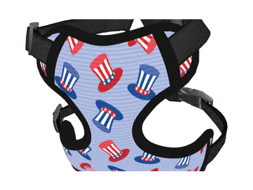 Patriotic Hat Dog Collar