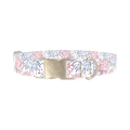 Fireworks Starburst Dog Collar - metal silver