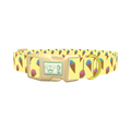 Ice Cream Cone Dog Collar - plastic gold