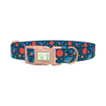 Space Adventure Dog Collar - plastic rose gold