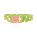 Western Ghost Dog Collar - plastic rose gold