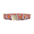 Poodle Dog Collar - metal silver