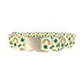 St. Patrick's Icon Dog Collar - metal silver