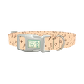 Southwestern Desert Dog Collar - plastic silver
