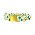 St. Patrick's Day Cheers Dog Collar - metal gold