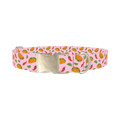 Chili Taco Dog Collar - metal silver