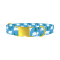 Winter Bear Dog Collar - metal gold
