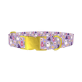 Halloween Ghost Dog Collar - plastic gold