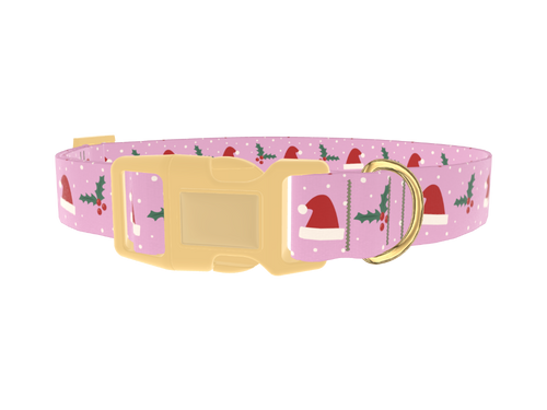 Christmas Santa Hat Dog Collar
