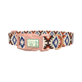 Aztec Star Dog Collar - plastic rose gold