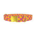 Pineapple Fruit Dog Collar - metal gold