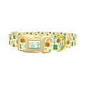 St. Patrick's Day Dog Collar - plastic gold