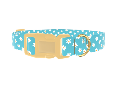 Daisy Floral Dog Collar