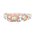 Balloon Dog Pattern Dog Collar - plastic rose gold