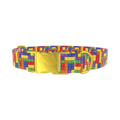 Colorful Block Dog Collar - Thumbnail 1