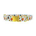 Thanksgiving Turkey Dog Collar - metal gold