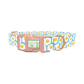 Egg Pattern Dog Collar - plastic rose gold