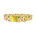 Beach Summer Dog Collar - metal gold