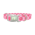 Coral Reef Dog Collar - plastic silver