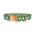 Goose Pond Dog Collar - metal rose gold