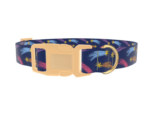 Shooting Stars Dog Collar