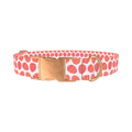Geometric Easter Egg Dog Collar - metal rose gold
