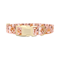Tribal Triangle Dog Collar - plastic silver