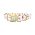 Romantic Speech Bubble Dog Collar - plastic gold