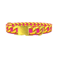 Gold Chain Dog Collar - metal gold