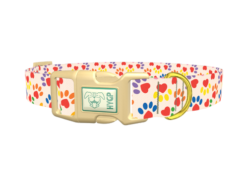 Heart Paw Dog Collar
