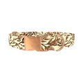 Botanical Branches Dog Collar - metal rose gold