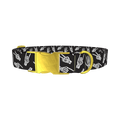 Halloween Skeleton Hand Dog Collar - metal gold