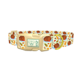 Harvest Feast Dog Collar - plastic gold
