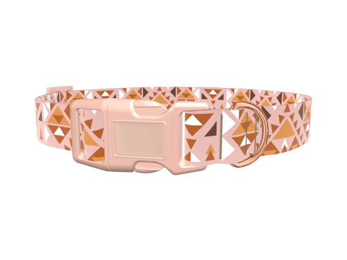Tribal Triangle Dog Collar