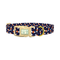 Halloween Bones Dog Collar - plastic gold