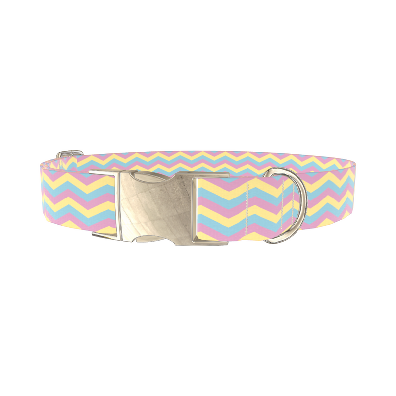 Geometric Chevron Dog Collar