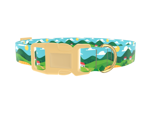 Landscape Hills Dog Collar