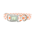 Halloween Cross-Stitch Dog Collar - plastic rose gold