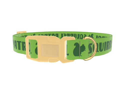 Squirrel Patrol Dog Collar